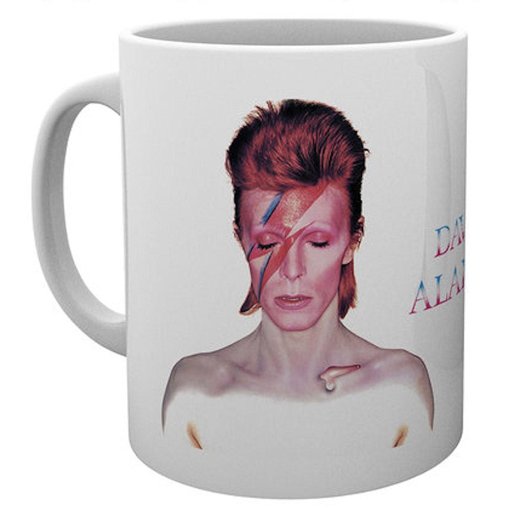DAVID BOWIE デヴィッドボウイ - Aladdin Sane / マグカップ - PGS